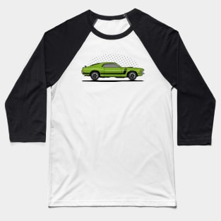 1970 Mustang Boss 302 Baseball T-Shirt